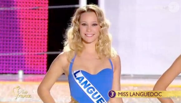 Miss Languedoc, demi-finaliste, le samedi 3 décembre 2011 à Brest à l'occasion de l'élection de Miss France 2012.
