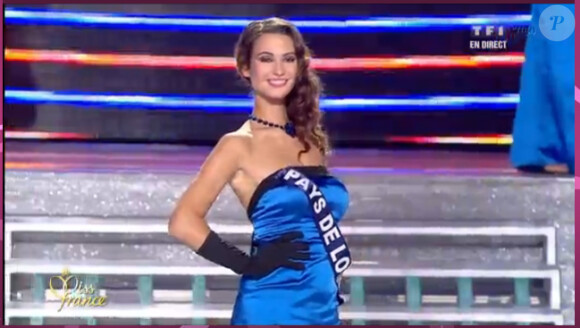 Miss Pays de Loire pendant le tableau Gilda, élection Miss France 2012, samedi 3 décembre 2011, sur TF1