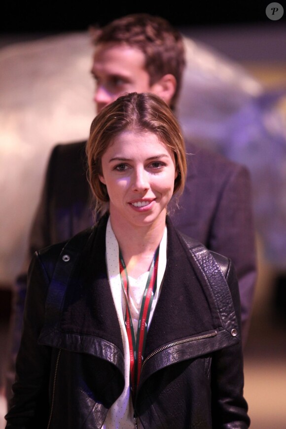 Hannah Selleck lors des Gucci Masters à Villepinte le 3 décembre 2011
