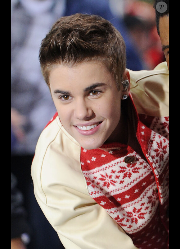 Justin Bieber à New York, en novembre 2011.
