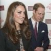 Kate Middleton et le prince William au concert caritatif de Gary Barlow au Royal Albert Hall, à Londres, le 6 décembre 2011.