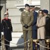 Letizia et son prince Felipe d'Espagne ont assisté à une belle cérémonie : la relève solennelle de la Garde Royale espagnole. Le 7 décembre 2011