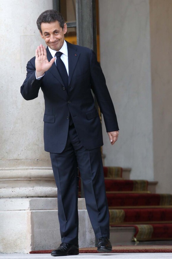 Nicolas Sarkozy à Paris, le 5 décembre 2011.