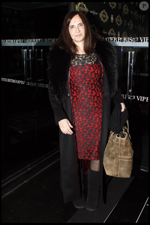 Nathalie Garçon lors de la soirée organisée par Edouard Nahum à la Gioia (VIP ROOM), le 7 décembre 2011 pour le lancement de la bague Sissi.