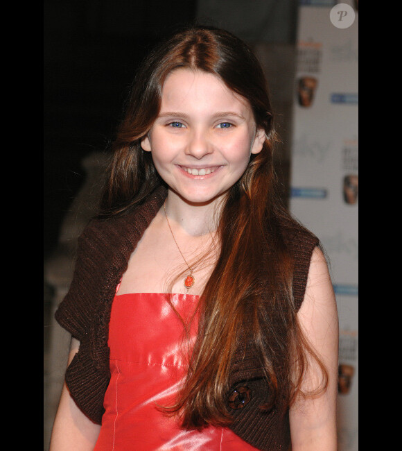 Abigail Breslin, le 10 février 2007 à Londres.