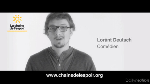 Lorànt Deutsch : Le comédien déborde d'espoir