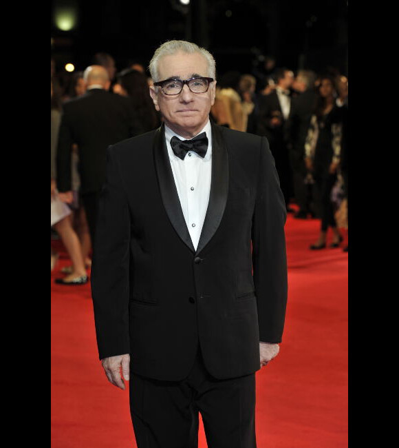 Martin Scorsese à Londres le 28 novembre 2011