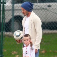 David Beckham subjugué par sa fille Harper, Victoria supportrice de ses garçons
