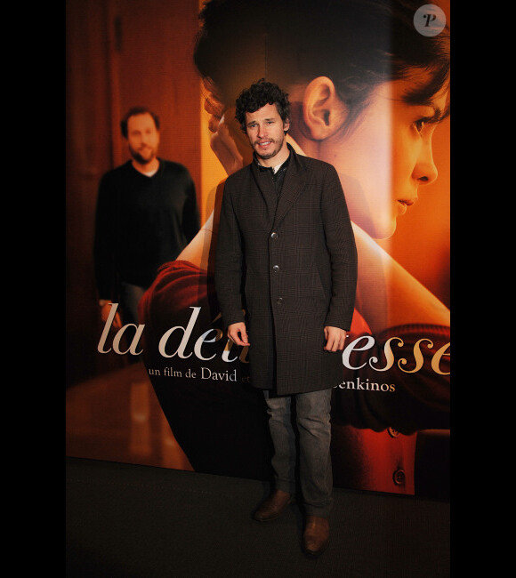 Nicolas Giraud à l'avant-première de La délicatesse, à Paris le 13 décembre 2011.