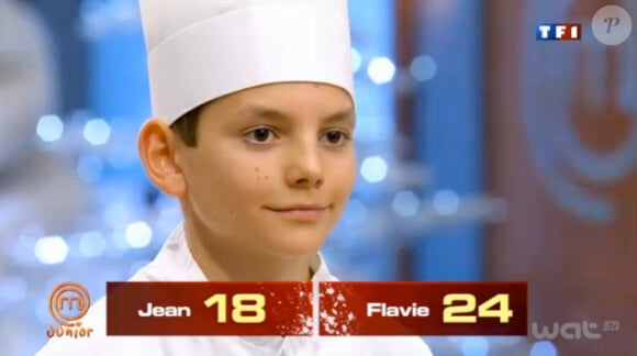 Jean dans Masterchef Junior sur TF1 le vendredi 23 décembre 2011