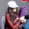 Vanessa Hudgens se rend à son cours de yoga, le vendredi 23 décembre à Los Angeles.
