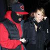 Nick Cannon et Mariah Carey sont en vacances à Aspen. Le 23 décembre 2011.