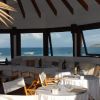 Pascal Ramette vient d'ouvrir son restaurant Le Pacri, restaurant de l'hôtel Manapany qui surplombe la plage de l'Anse des Cayes à Saint Barthélemy le 14 décembre 2011