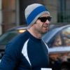 Hugh Jackman fait son jogging dans les rues de New York, le 5 janvier 2012