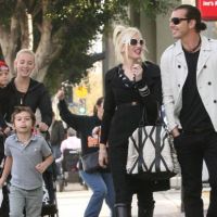 Gwen Stefani : Shopping en famille avec ses adorables bambins et son homme