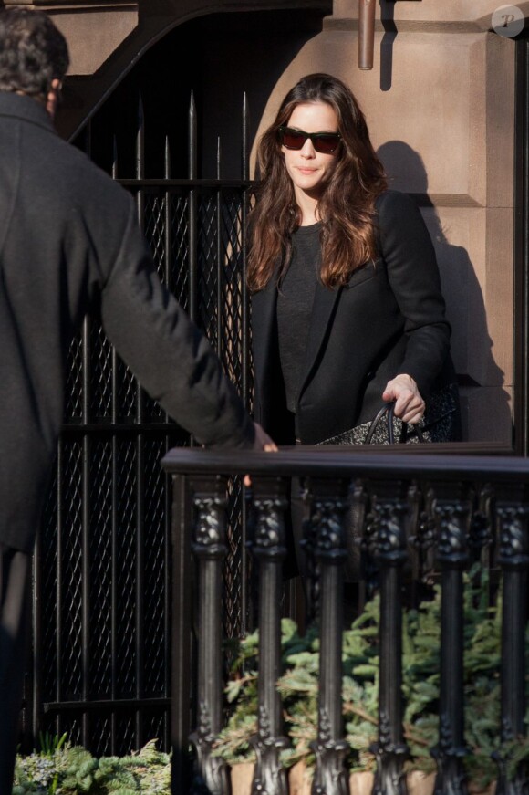 Liv Tyler à New York, le 10 janvier 2012.