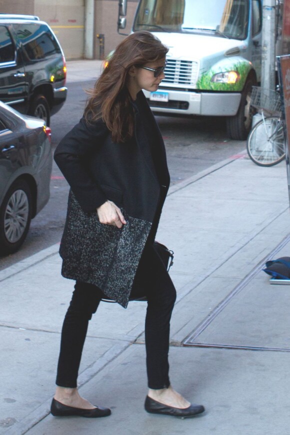 Liv Tyler, lookée chic et casual à New York, le 10 janvier 2012.