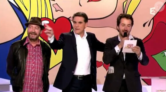 Edouard Baer et Philippe Duquesne s'invitent sur le plateau des Zamours, le 12 janvier 2012
