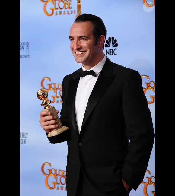 Jean Dujardin lors des Golden Globe Awards à Beverly Hills le 15 janvier 2012