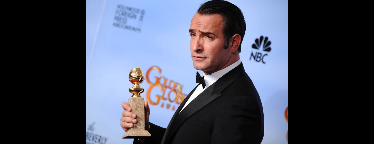 Vidéo : Jean Dujardin recevant son Golden Globe du meilleur acteur dans ...