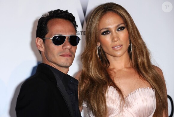 Marc Anthony et Jennifer Lopez en mai 2010