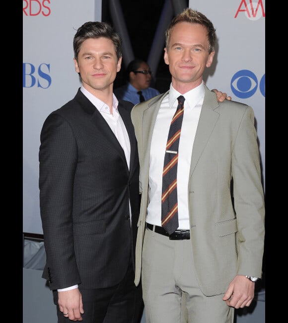 Neil Patrick Harris et David Burtka en janvier 2012 à Los Angeles