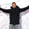 Gilles Lellouche lors d'une soirée montagnarde dans un igloo pendant le festival du film de comédie de l'Alpe d'Huez, le 18 janvier 2012