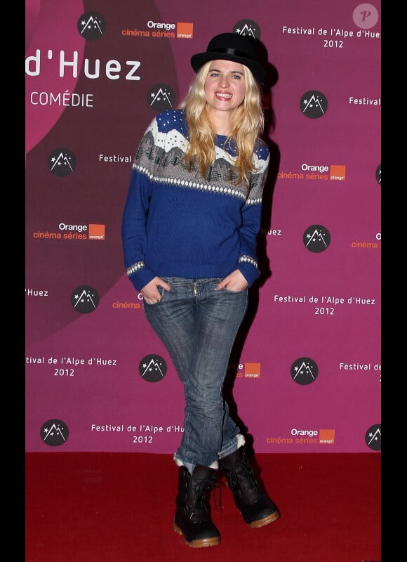 Cécile Cassel lors du Festival International du film de comédie de l'Alpe d'Huez le 20 janvier 2012