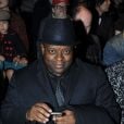 Le réalisateur Isaac Julien assistait au défilé Lanvin à Paris, le 22 janvier 2012.