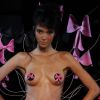 Défilé lingerie de Zahia à Paris le 25 janvier 2012