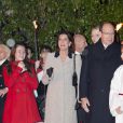  La princesse Caroline et sa fille la princesse Alexandra se sont jointes au prince Albert et à la princesse Charlene pour les célébrations de Sainte-Dévote. 
 Au soir du 26 janvier 2012, comme chaque année, le prince Albert II de Monaco et des membres de la famille princière monégasque ont embrasé la barque commémorant la légende de Sainte-Dévote et honorant le lien entre la principauté et sa sainte-patronne. 