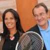 Nathalie Marquay et Jean-Pierre Pernaut en mai 2011 à Roland Garros