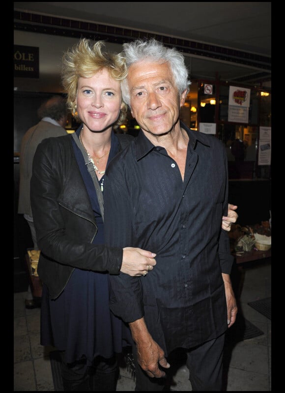 Jean-Luc Moreau et son épouse Mathilde Penin en mai 2011 à Paris