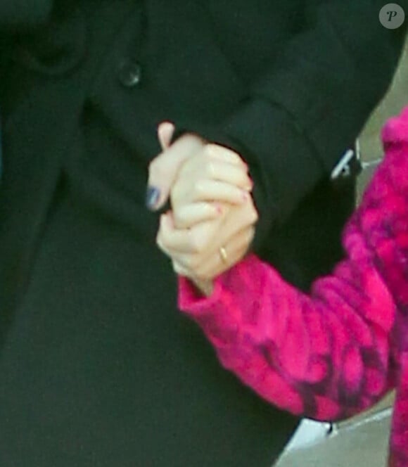 Heidi Klum porte toujours son alliance à la sortie du cours de Karaté à Brentwood le 28 janvier 2012