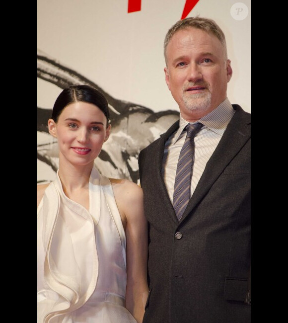 Rooney Mara et David Fincher, le 30 janvier 2012 à Tokyo.