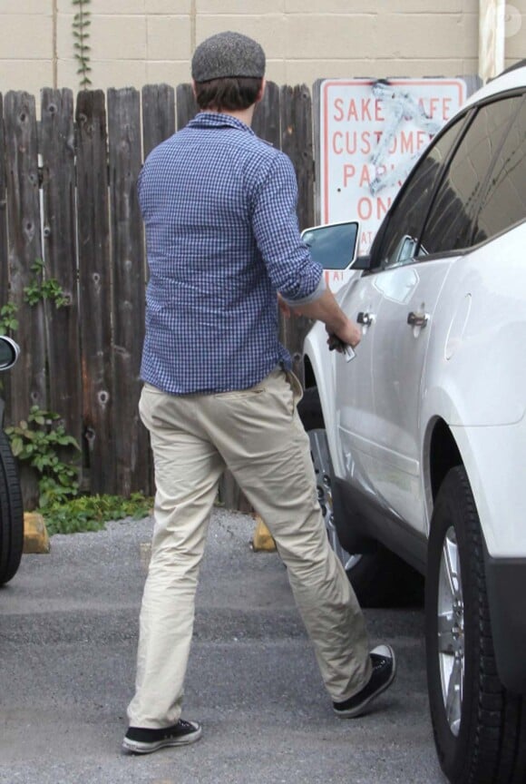 Ryan Reynolds en balade à la Nouvelle-Orléans, le 21 janvier 2012.