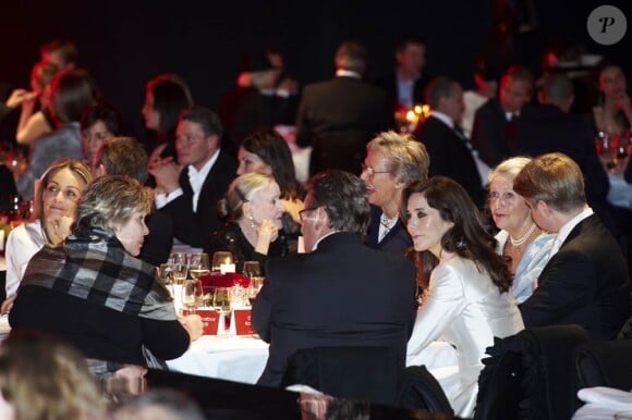 La princesse Mary lors de la soirée des Ecco Walk in Style Awards, à Copenhague, le 31 janvier 2012.