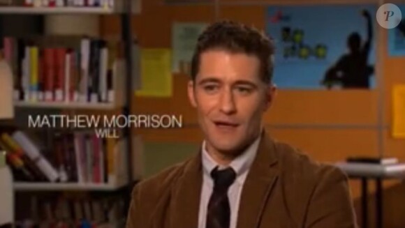 Matthew Morrison dans The spanish teacher, l'épisode de Glee que diffusera la Fox le 7 février 2012.