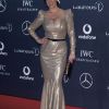 Katarina Witt. La soirée annuelle des Laureus World Sports Awards, les "Oscars du sport", organisée le 6 février 2012 à Londres, ne manquait pas de glamour !