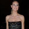 Heidi Klum heureuse mais toujours la bague au doigt lors de la soirée de l'amFAR à New York le 8 février 2012