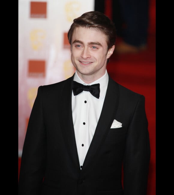 Daniel Radcliffe, le 12 février 2012 aux BAFTAs à Londres.