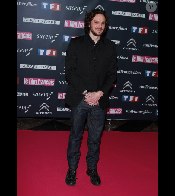 Dimitri Storoge lors de la soirée de remise des Trophées du Film français à Paris le 14 février 2012