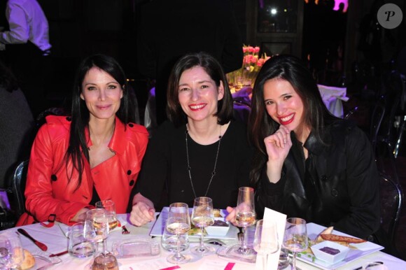 Marianne Romestain la présidente de la marque Darel avait sa table avec Laetitia Fourcade et Anne Solenne Hatte.