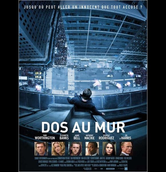 L'affiche du film Dos au mur