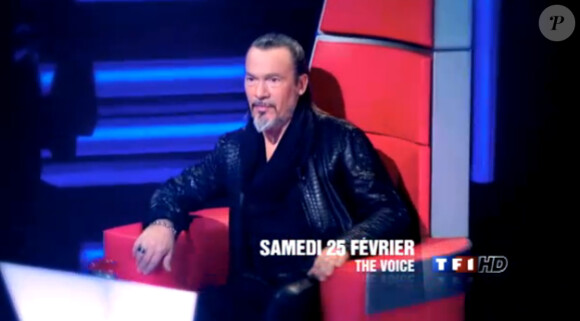 Florent Pagny dans The Voice, diffusée dès le 25 février 2012 sur TF1