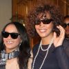 Whitney Houston et sa fille Bobbi Kristina à Los Angeles, le 9 février 2011.
