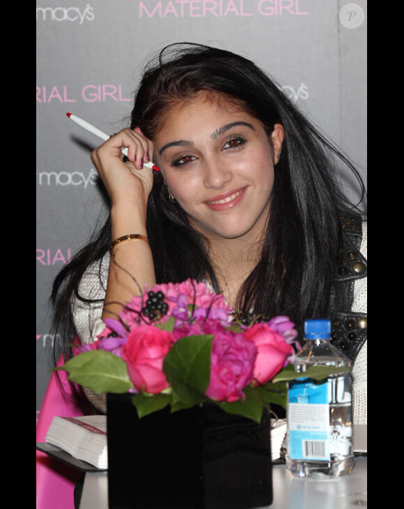 Lourdes en novembre 2011 à New York lors d'un casting pour la collection Material Girl