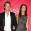 Rande Gerber et Cindy Crawford lors de la soirée dédiée à Mohamed Ali à Las Vegas le 18 février 2012