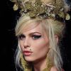 Andrej Pejic rendait hommage à Amy Winehouse lors du défilé haute couture printemps-été 2012 de Jean-Paul Gaultier à Paris, le 25 janvier 2012.