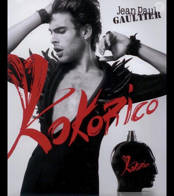 Jon Kortajarena était à l'automne 2011 le visage du parfum Kokorico de Jean-Paul Gaultier.